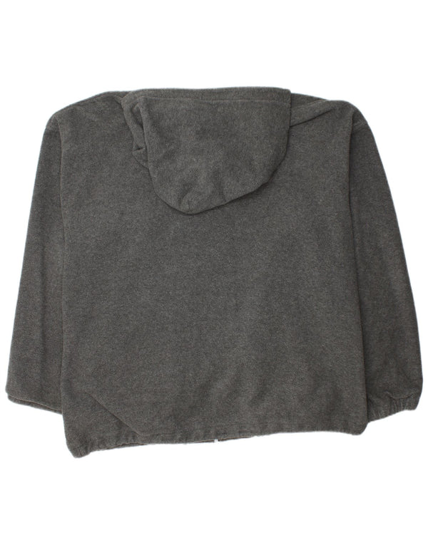 Męska kurtka polarowa z kapturem Champion UK 44 2XL Szara