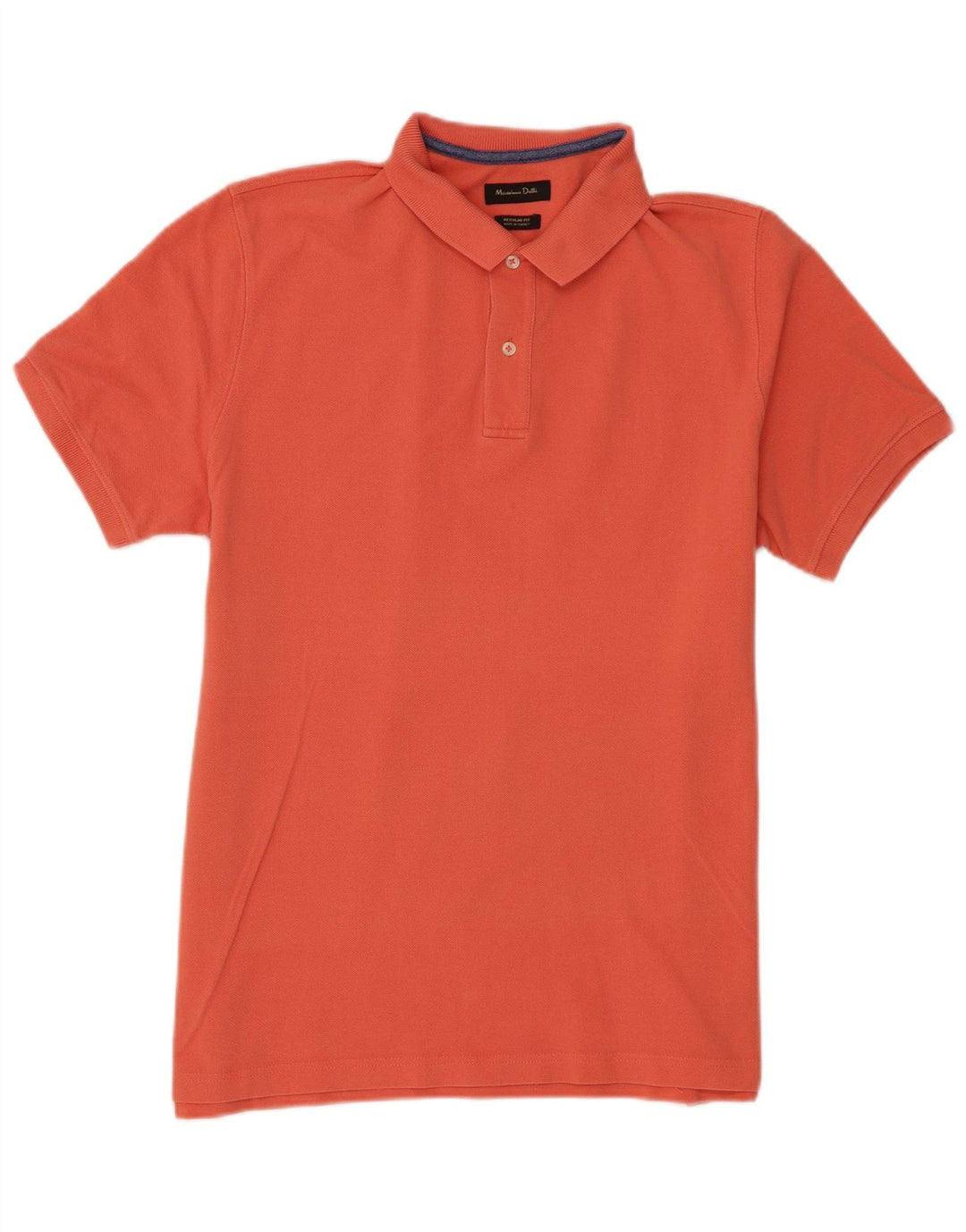 Męska koszulka polo Massimo Dutti o regularnym kroju XL, pomarańczowa