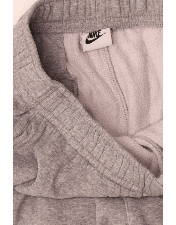 Męskie spodnie dresowe Nike, średnioszare, bawełniane
