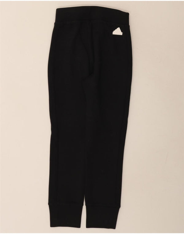 Damskie spodnie dresowe Adidas Joggers UK 4/6 XS Czarna bawełna