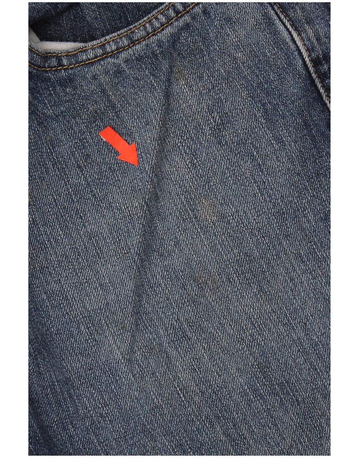 Męskie jeansy Bootcut Mustang W34 L34 Niebieskie bawełniane