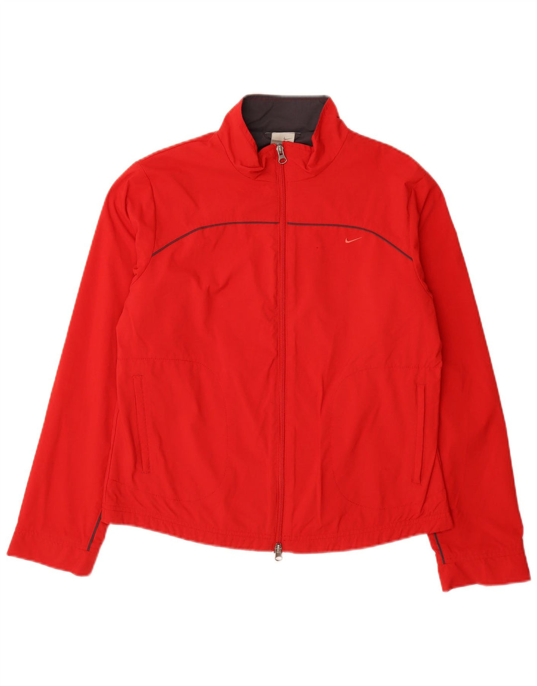 Damska bluza dresowa NIKE UK 10/12 Średni czerwony nylon