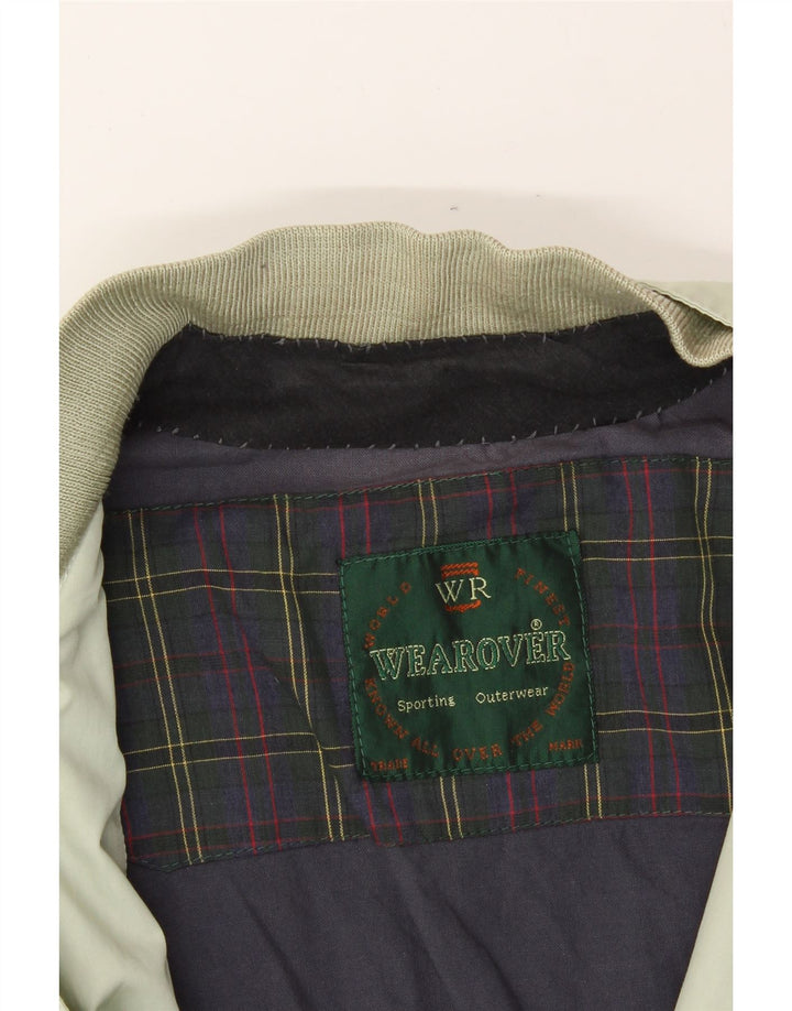 VINTAGE Mens Bomber Jacket UK 40 Large Green Vintage Vintage and Second-Hand Vintage from Messina Hembry 