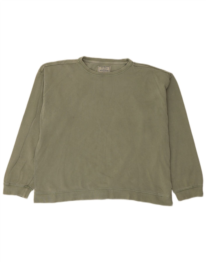 Damska bluza dresowa Fat Face UK 14, duża bawełna khaki