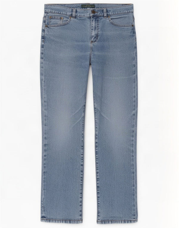 Damskie proste dżinsy Ralph Lauren US 10 Large W32 L31 Niebieskie bawełniane