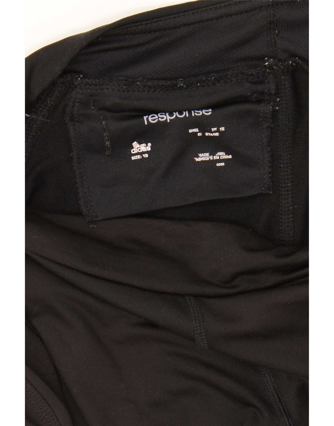 Damskie legginsy Adidas Response UK 6 XS, czarny poliester