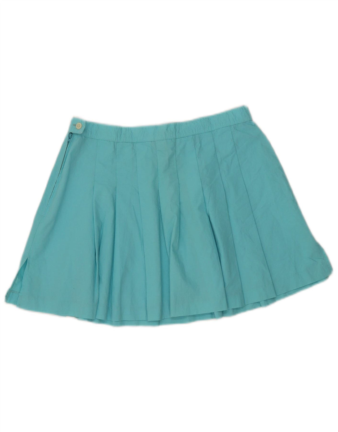 Damska plisowana spódnica mini Sergio Tacchini W28 Średnio niebieska bawełna