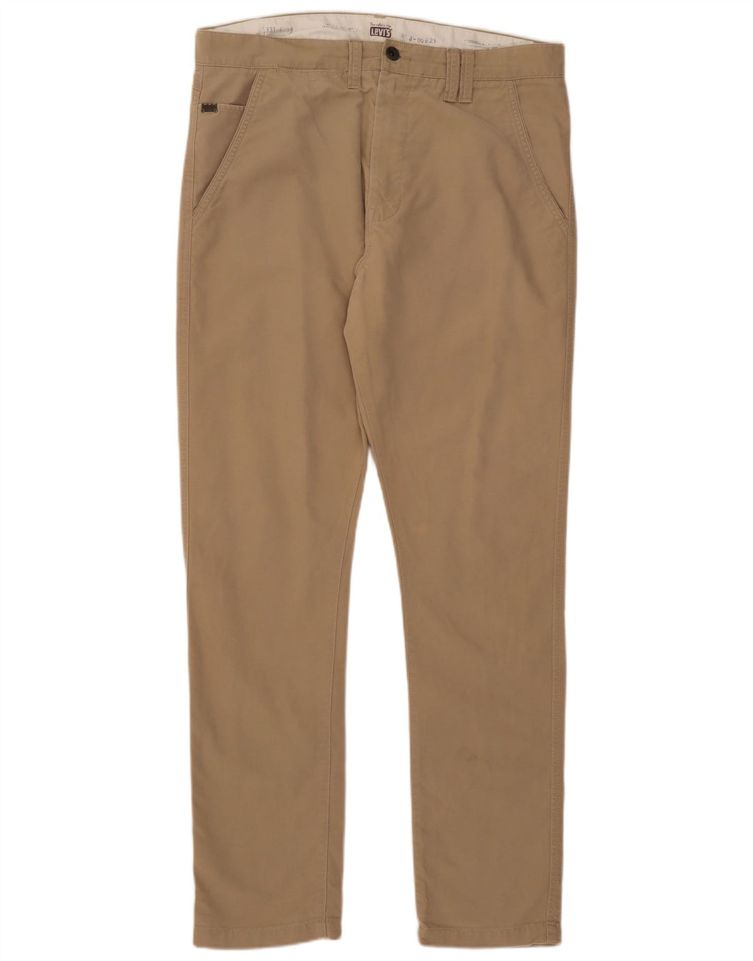 Męskie spodnie typu slim chino Levi's W37 L33 beżowe