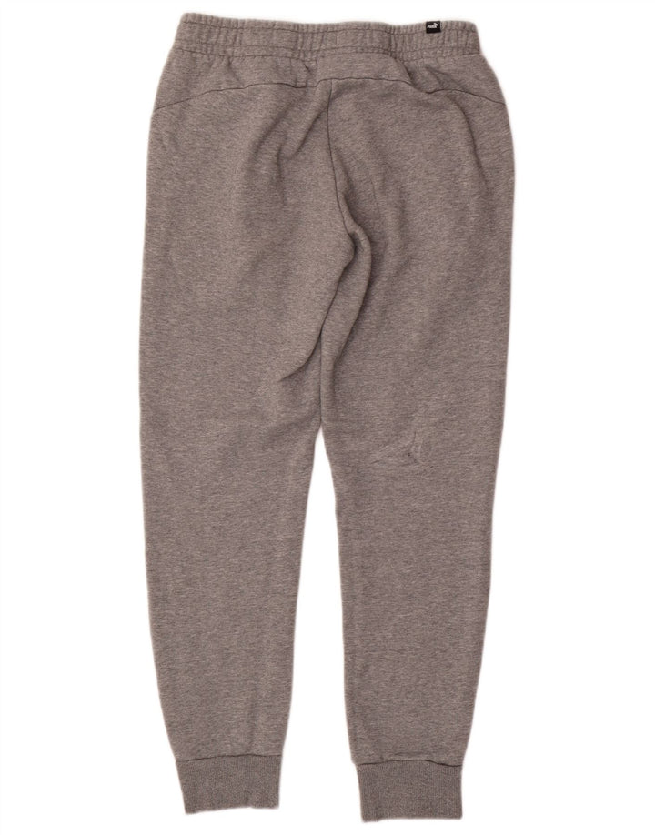 Męskie spodnie dresowe Puma Joggers średnioszare nakrapiane