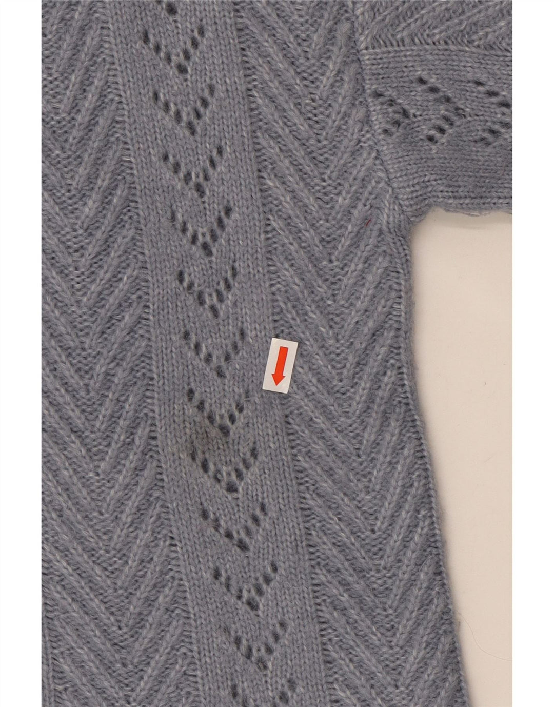 Damski sweter oversize z kapturem FAT FACE UK 6 XS, niebieski nylon