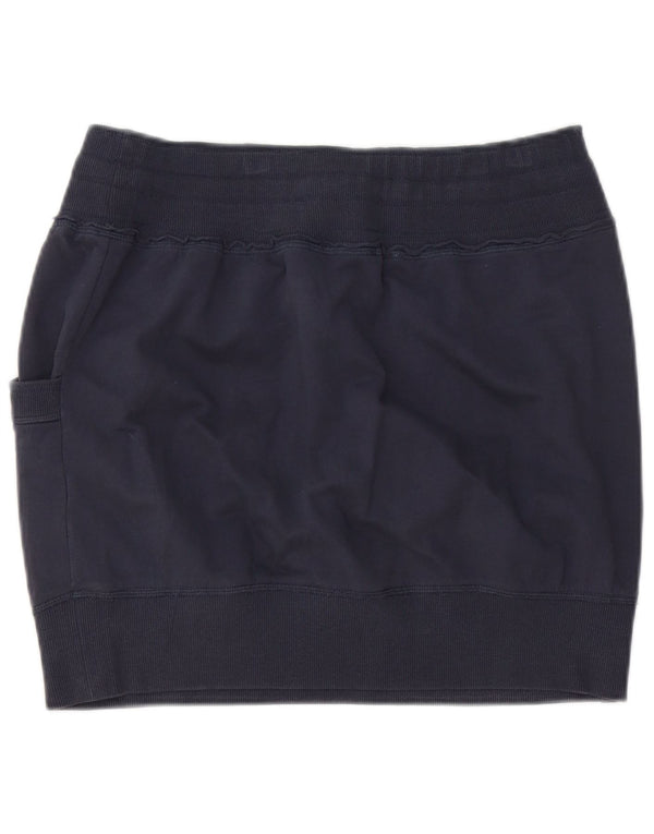 Spódnica mini damska Benetton W32 duża granatowa