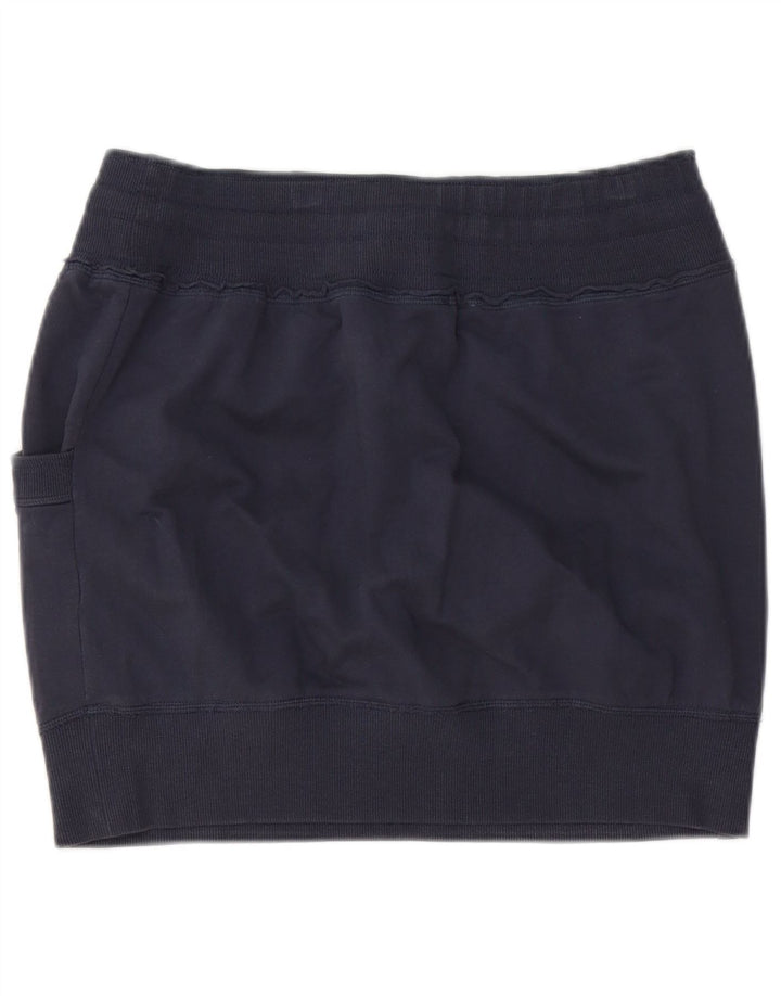 Spódnica mini damska Benetton W32 duża granatowa