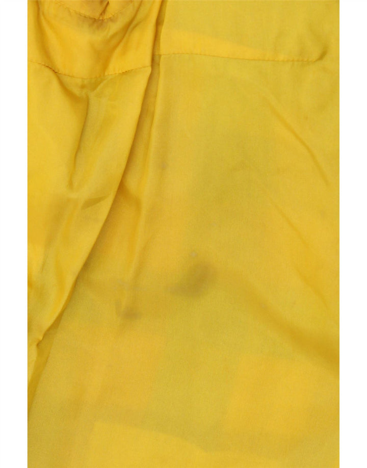 Vintage damski płaszcz z podwójnymi piersiami UK 14, średni, wielobarwny materiał w kratkę