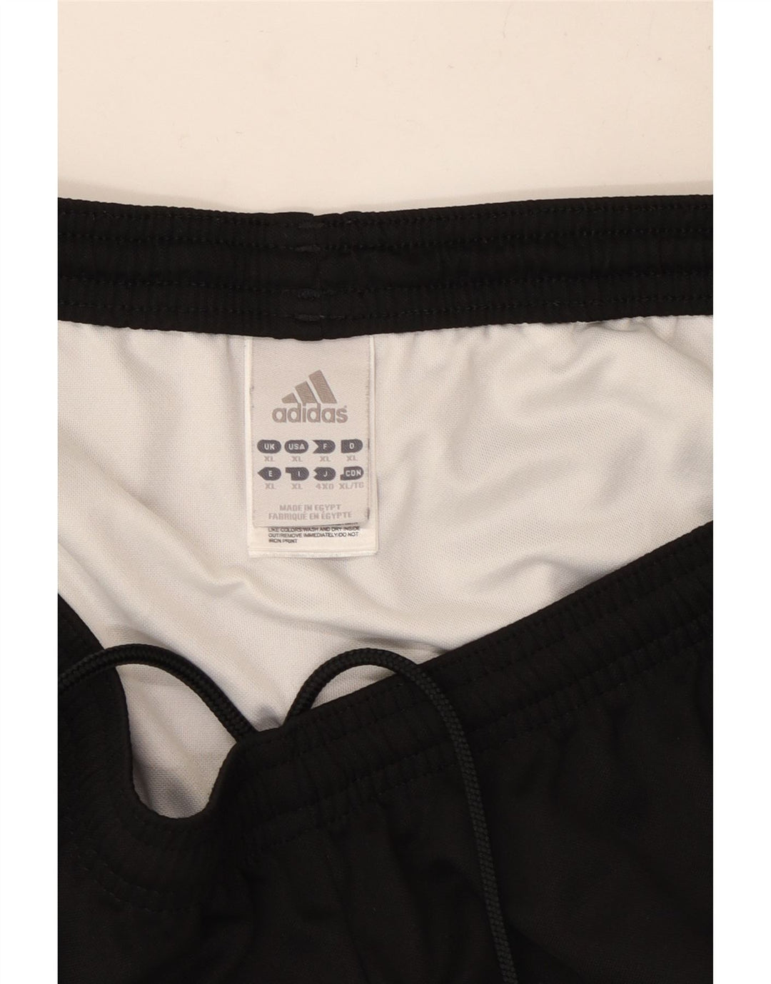 Męskie spodenki sportowe Adidas XL, czarne, poliestrowe