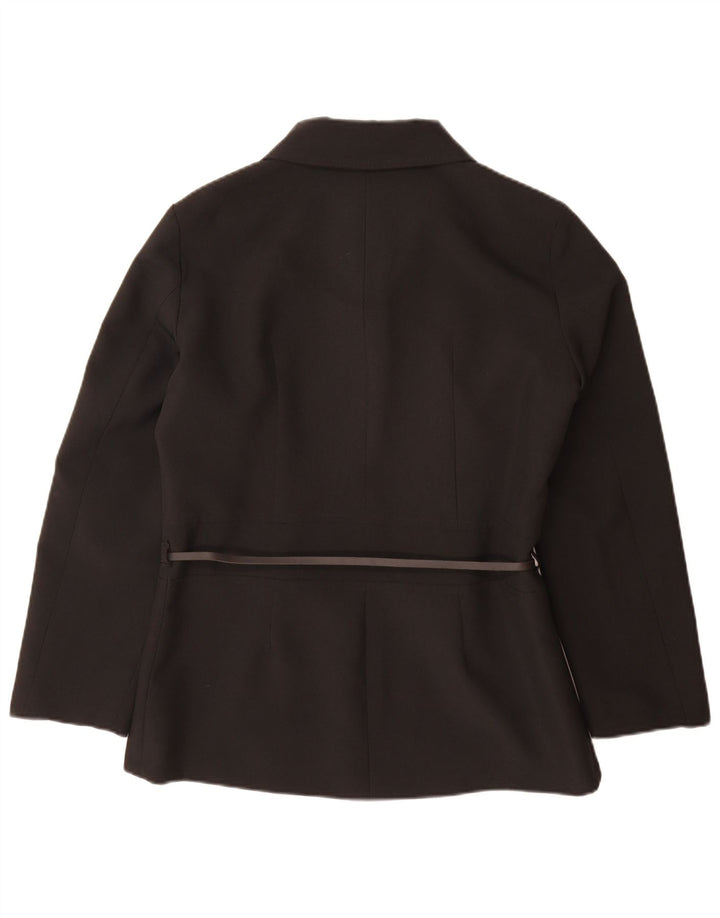 Damska marynarka w stylu vintage IT 50 XL, czarny poliester