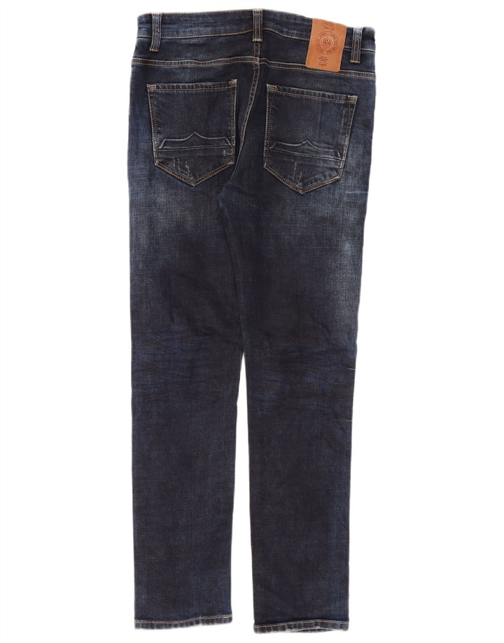 Męskie jeansy slim 883 Police W32 L31 Niebieskie