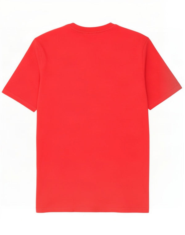 Męska koszulka z grafiką Ellesse Top XL, czerwona, bawełniana