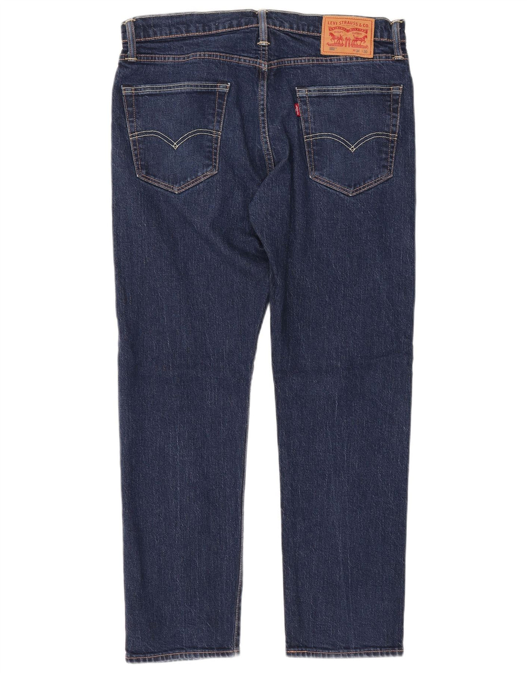 Męskie jeansy LEVI'S 502 Tapered W34 L30 Granatowa bawełna
