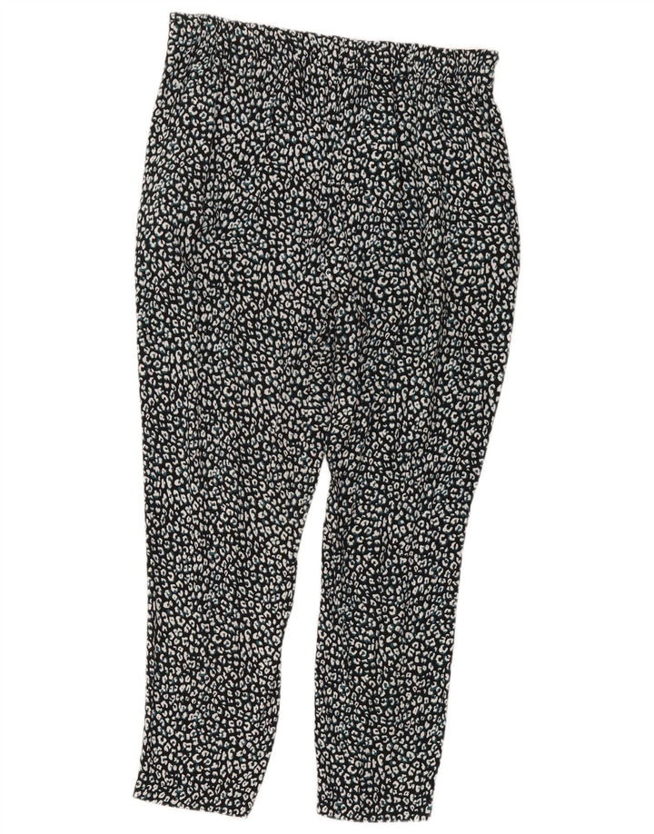 Damskie spodnie haremowe Marks & Spencer UK 12 Medium W32 L26 Czarne