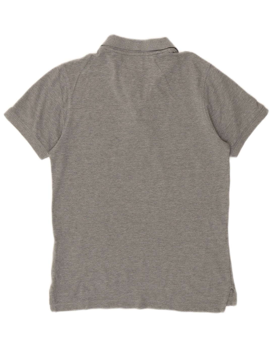 TOMMY HILFIGER Mens Polo Shirt Small Grey Cotton