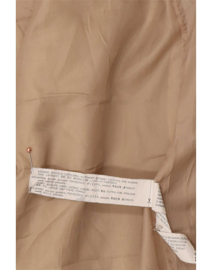Płaszcz damski oversize, otwarty, zara, UK 6 XS, beżowy