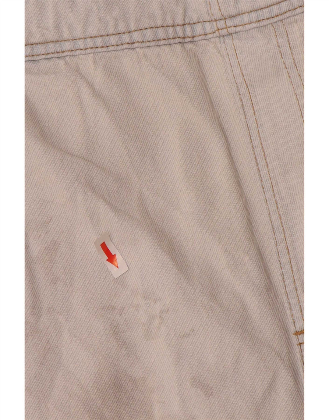 Damskie spodenki jeansowe ogrodniczki Levi's, duże, W34, niebieska bawełna