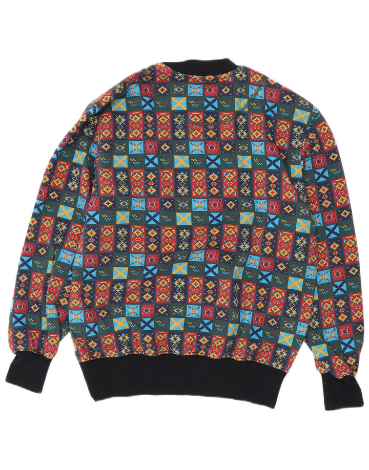 Męski sweter JOHNNY LAMBS Średni wielobarwny geometryczny