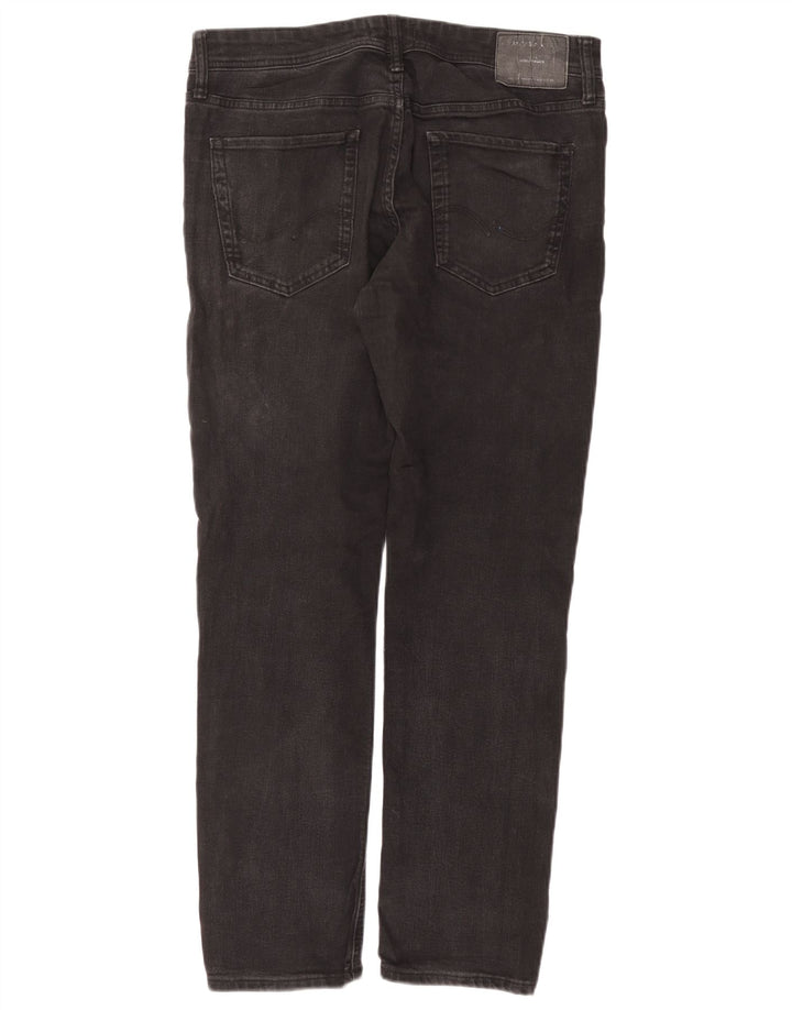 Męskie jeansy Jack & Jones GLENN Slim W34 L32 Szara bawełna