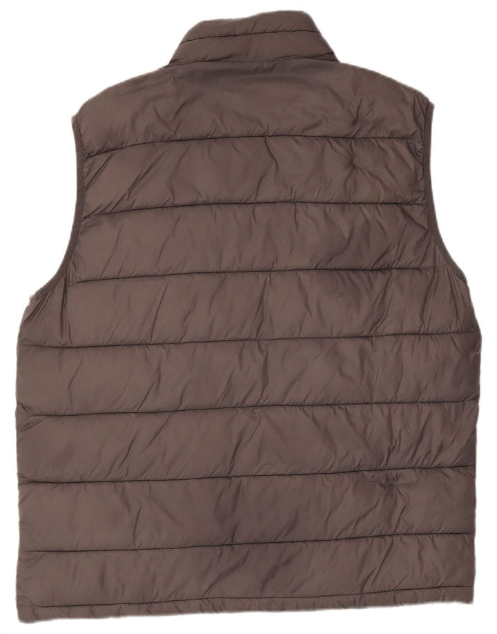 Męska wyściełana kamizelka Jack Wills UK 40, duża, szary nylon