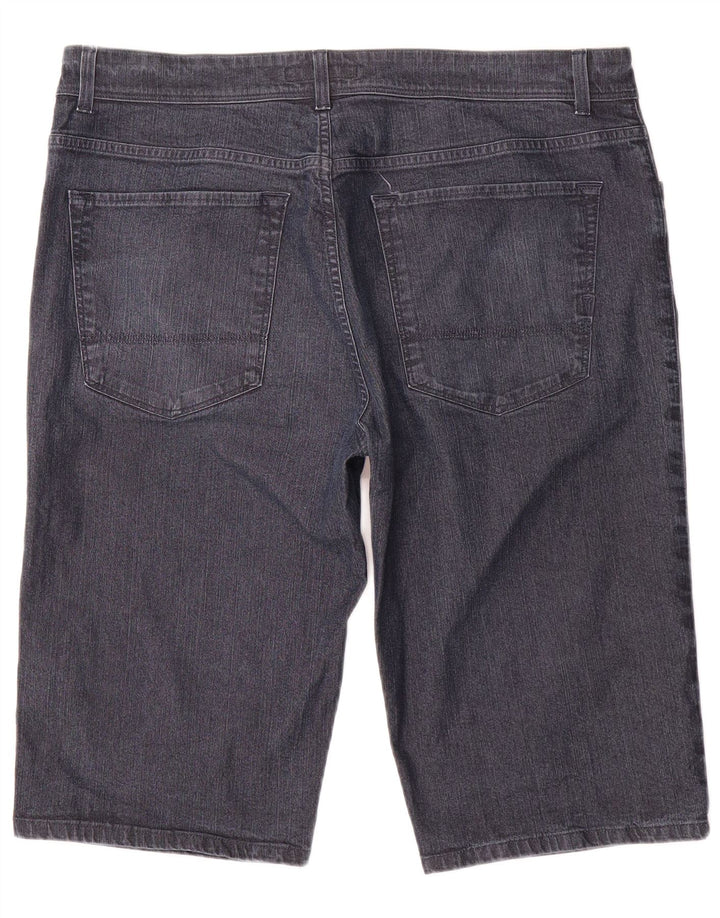 Męskie spodenki jeansowe Trussardi W36, duże, granatowe, bawełniane