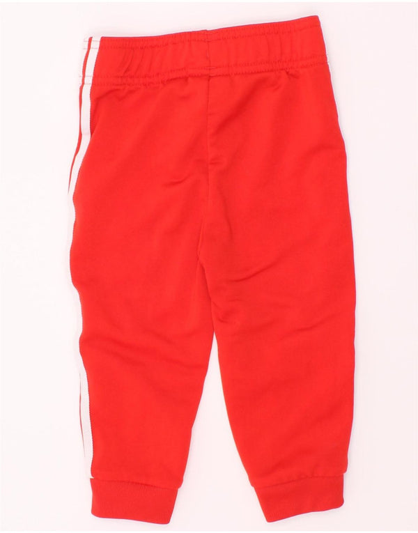 Spodnie dresowe Adidas Baby Girls Joggers 12-18 miesięcy Czerwony Poliester