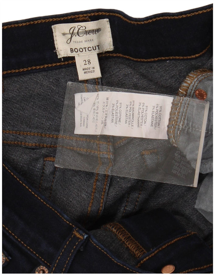 Jeansy damskie J. Crew Bootcut W28 L32 Granatowe, bawełniane