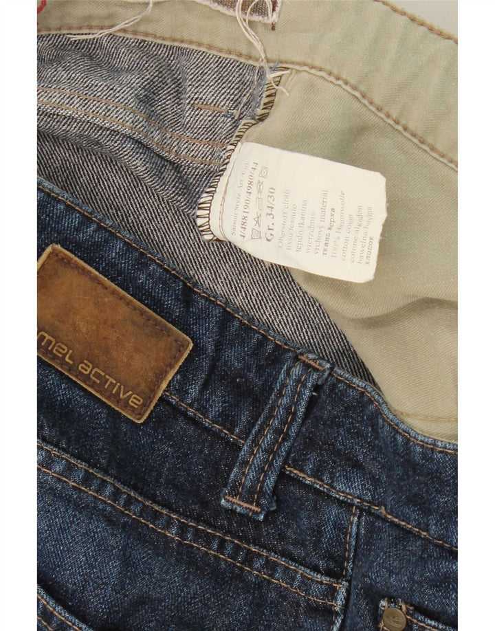 Męskie proste jeansy CAMEL ACTIVE W34 L30 niebieskie