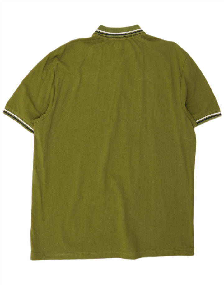 Męska koszulka polo Kappa 3XL w kolorze khaki w paski