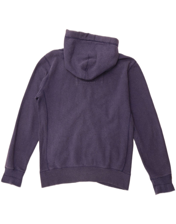 Męski sweter z kapturem Superdry z grafiką i zamkiem XL, granatowy, bawełniany