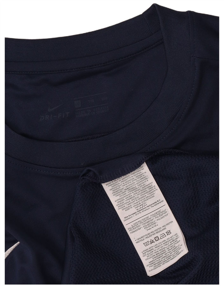 T-shirt męski Nike Dri Fit Top 2XL granatowy poliester