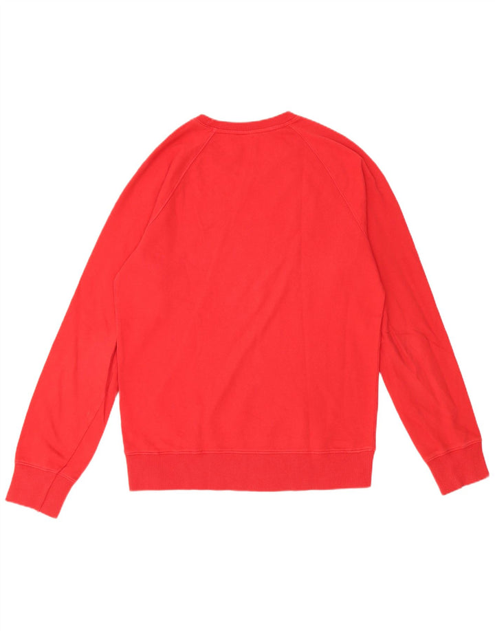 Męska bluza Benetton, duża, czerwona, bawełniana