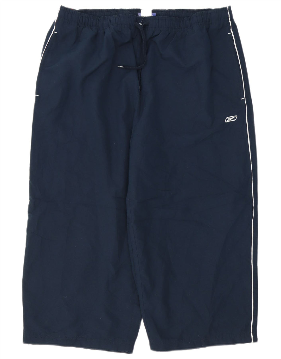 Męskie spodnie dresowe Reebok Graphic Capri XL, granatowe, poliestrowe