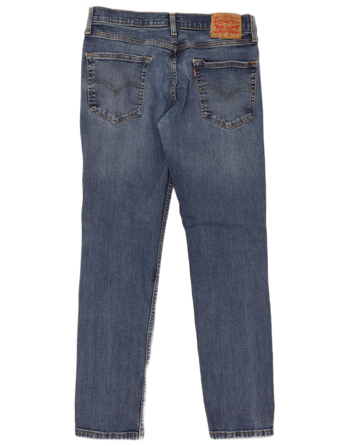 Męskie proste dżinsy Levi's W31 L30 Niebieskie bawełniane