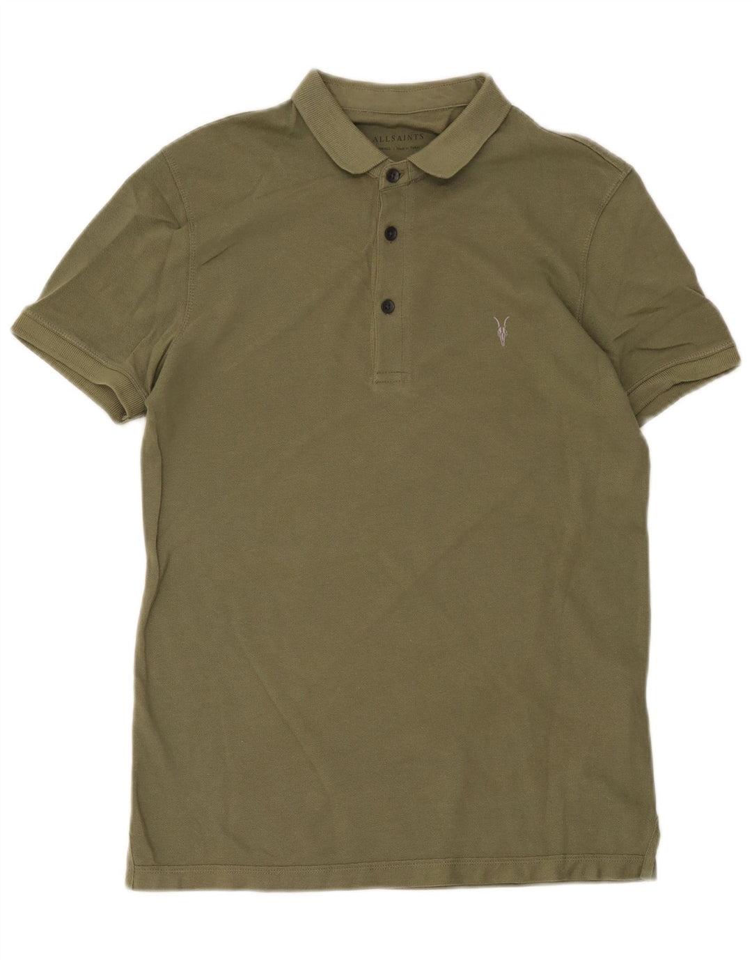 Męska koszulka polo All Saints XS, bawełniana khaki