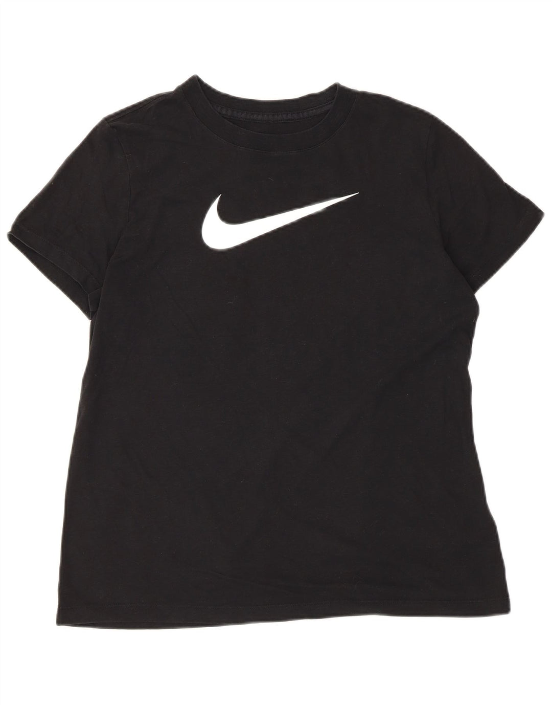 Damska koszulka z grafiką Nike Dri Fit Top UK 14, średnia czarna bawełna