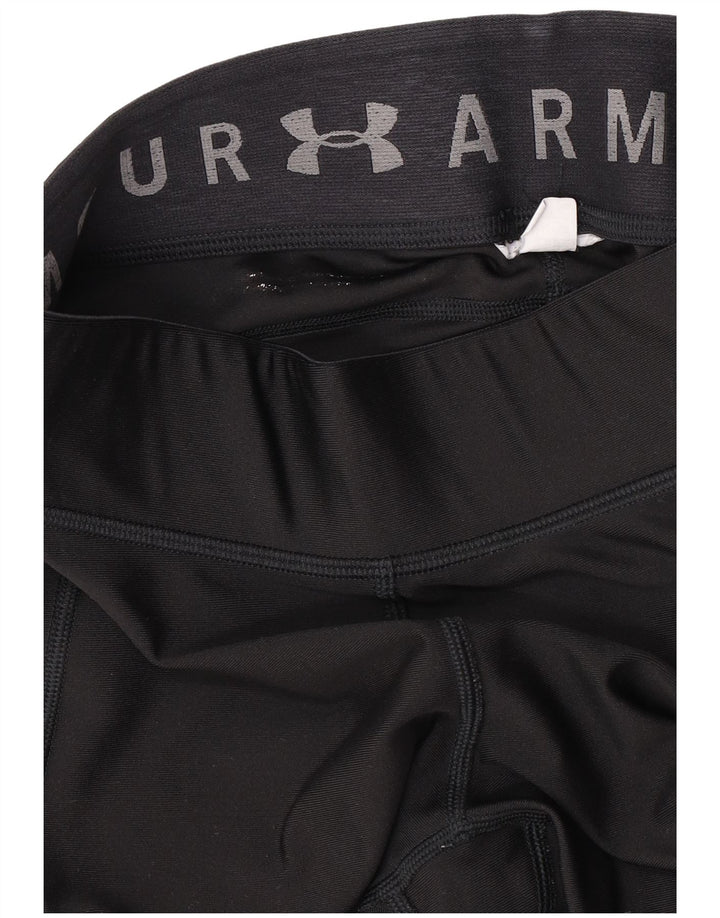 Damskie legginsy Capri Under Armour UK 10, małe, czarne