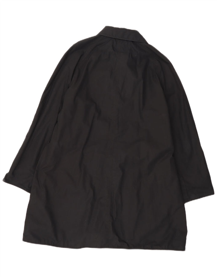 Dwustronny płaszcz damski HOBBS z abstrakcyjnym wzorem UK 16, duży czarny