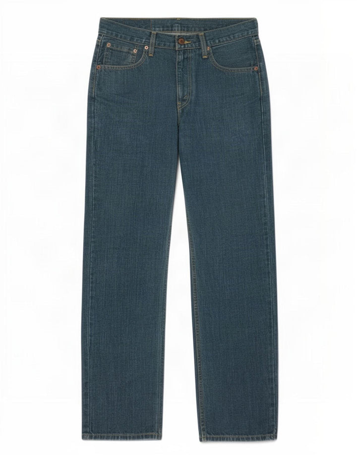 Męskie dżinsy Levi's 751 Straight W30 L32 Niebieskie bawełniane