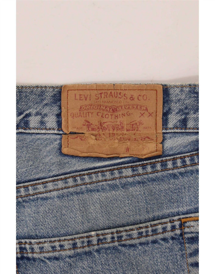 Męskie dżinsy Levi's w trudnej sytuacji W36 L32 Niebieska bawełna