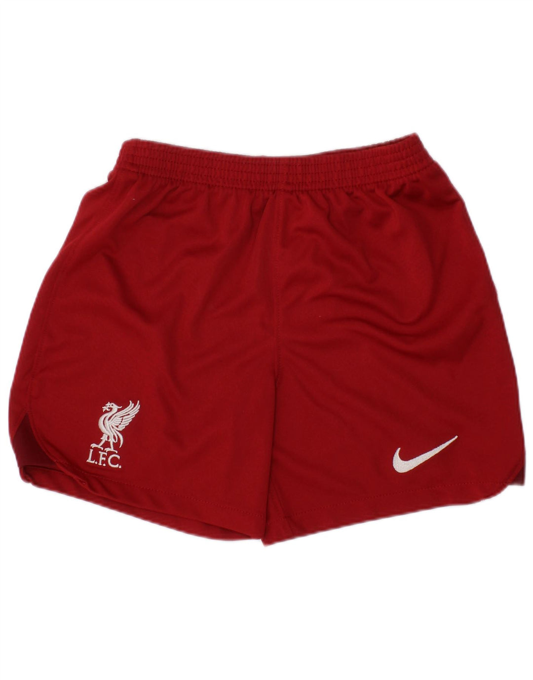 Chłopięce spodenki sportowe NIKE Liverpool na 6-7 lat, duże, czerwone, poliestrowe