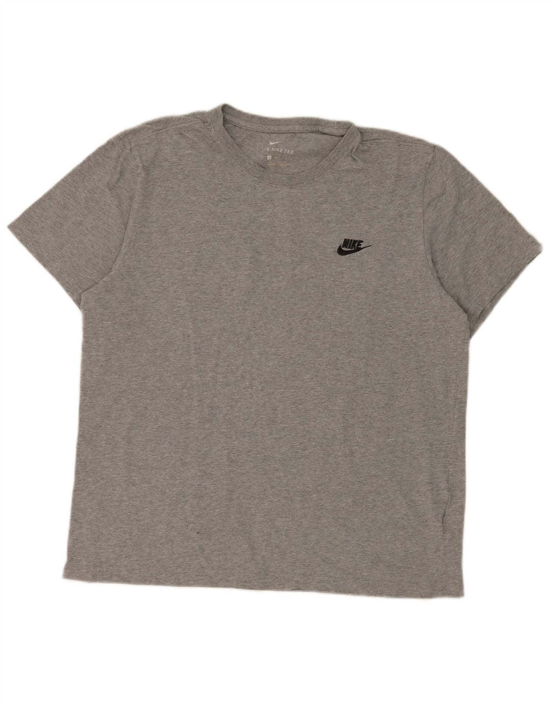 Męski T-shirt Nike, duży, szary, bawełniany
