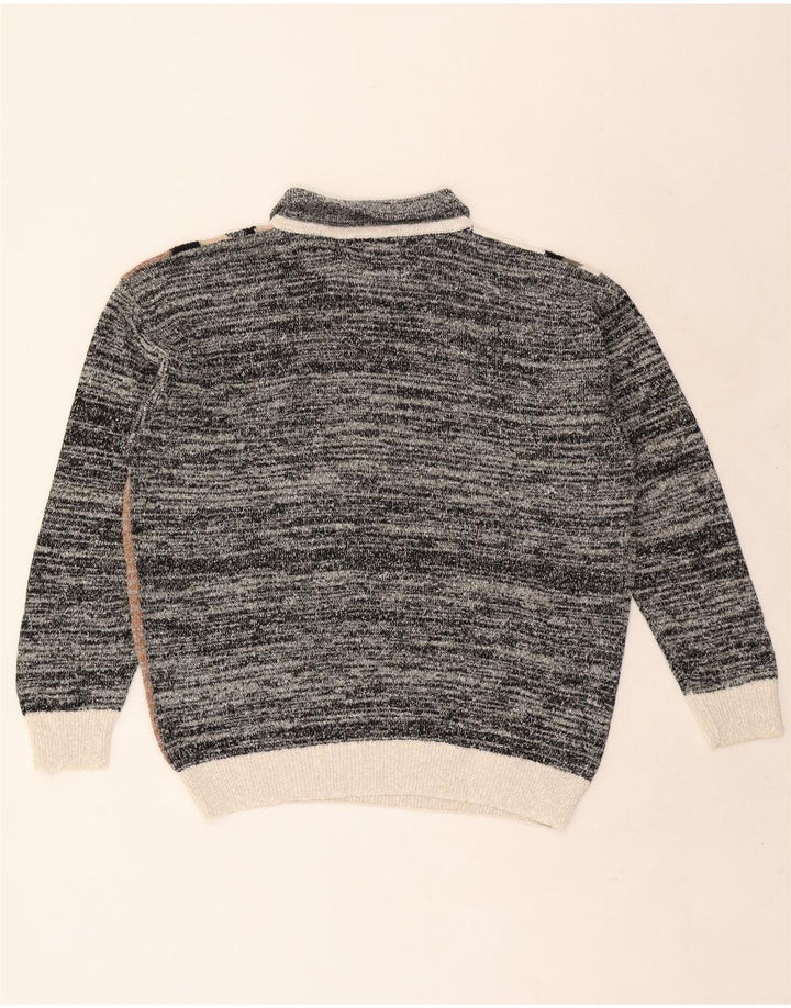 Męski sweter polo Jack Stone IT 50, średni, wielokolorowy