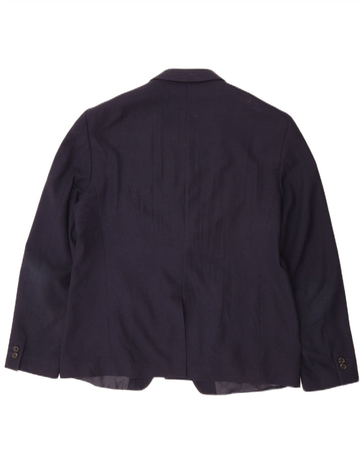 Zara Męska marynarka zapinana na 1 guzik EU 54 XL, granatowa