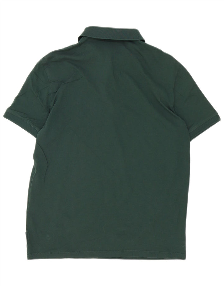 Męska koszulka polo Armani Exchange, mała, zielona, bawełniana